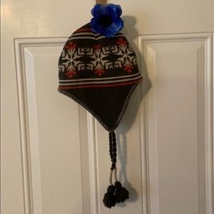 Wool blend knit cap / beanie / tuque / chullo